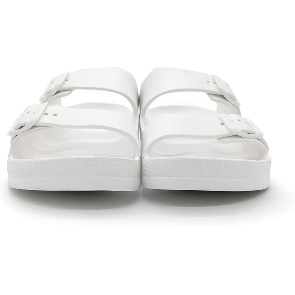Women’s comport slide double buckles adjustable Eva flat sandals NWT - Picture 3 of 11
